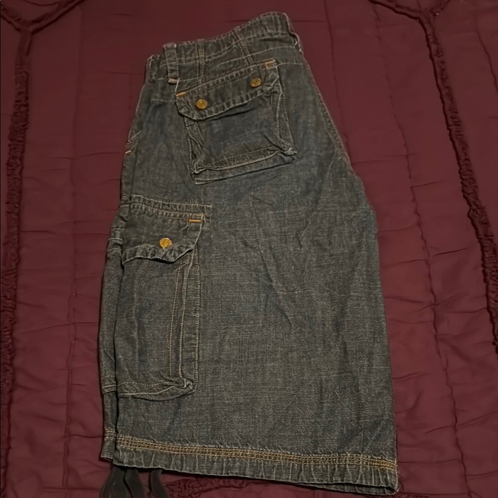 BABY PHAT VintageDenim Cargo Shorts - Picture 6 of 7